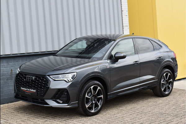 Audi Q3 Sportback 45 TFSI e S-Line Black Ed Soh 94% Navi Leder Camera Trekhaak 19 Inch