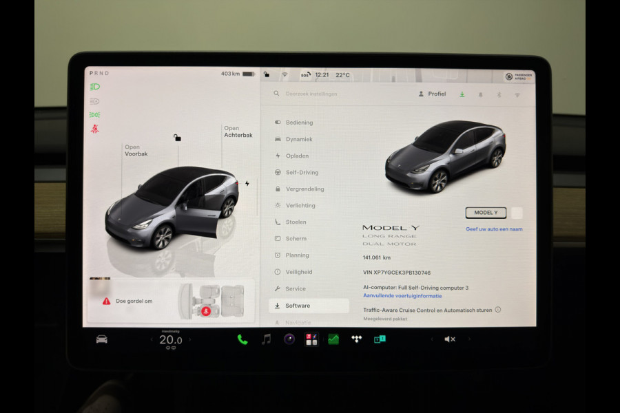 Tesla Model Y Long Range AWD 75 kWh | ACC | Stoelen verwarmd | Keyless