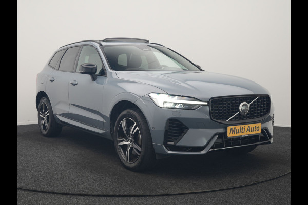 Volvo XC60 T6 AWD R-Design PHEV 340pk Dealer O.H. | Panodak | Adaptive Cruise | Head Up | 360 Camera | Harman / Kardon | Lederen Sportstoelen Memory & Verwarmd | Stuur Verwarmd | Google Assistent | Keyless | Apple Carplay | Navigatie | DAB | Plug In Hybrid |