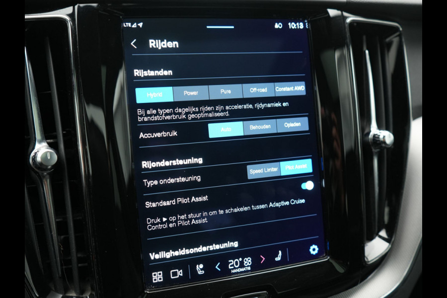 Volvo XC60 T6 AWD R-Design PHEV 340pk Dealer O.H. | Panodak | Adaptive Cruise | Head Up | 360 Camera | Harman / Kardon | Lederen Sportstoelen Memory & Verwarmd | Stuur Verwarmd | Google Assistent | Keyless | Apple Carplay | Navigatie | DAB | Plug In Hybrid |