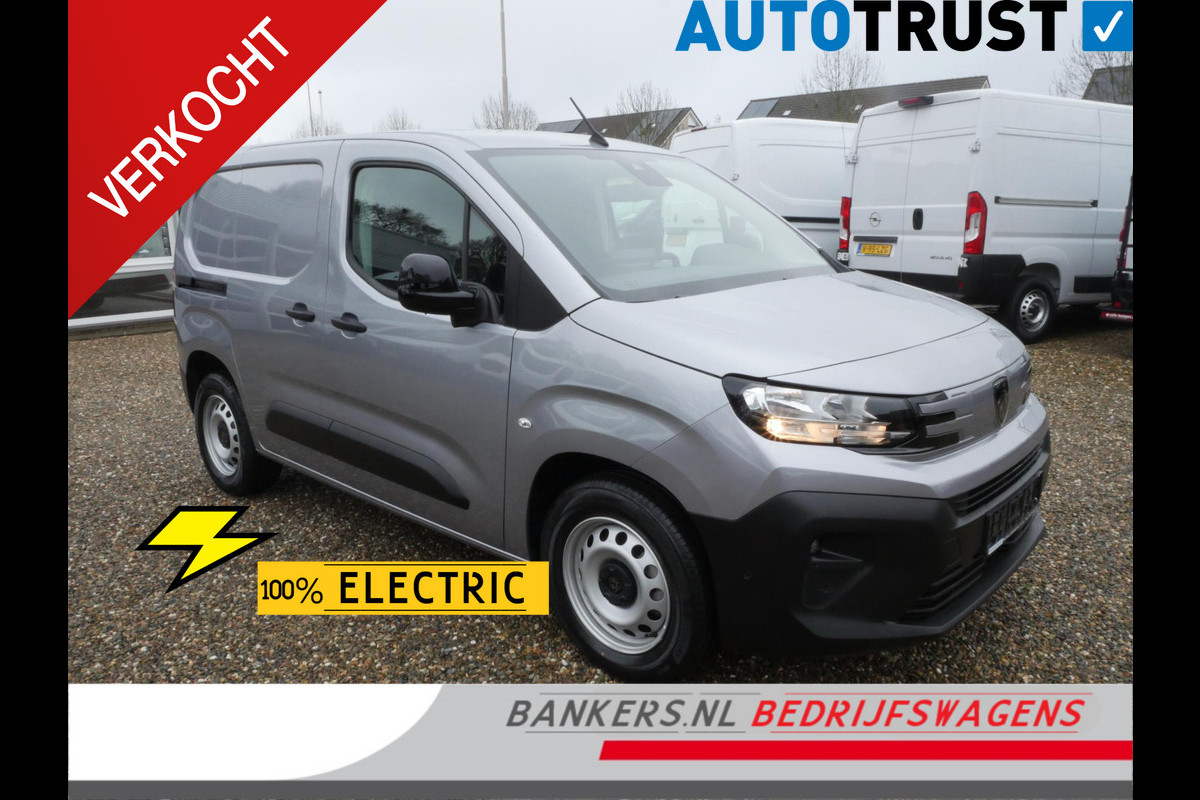 Peugeot e-Partner 136KW L1 50KWH Accu 98% Airco Auto verkeerd in staat van nieuw