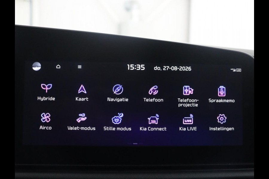 Kia Niro 1.6 GDi Hybrid DynamicPlusLine | Panoramadak | Leder | Cruise control | Head-up | Stuur/stoel verwarming | Navigatie | Carplay | Camera | Park assist | Elektrische achterklep