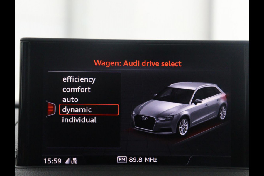 Audi A3 Sportback 1.5 TFSI CoD Sport S Line Edition | Half leder | Drive select | Climate control | Navigatie | BLuetooth | Virtueel dashboard | Full LED | 18" velgen
