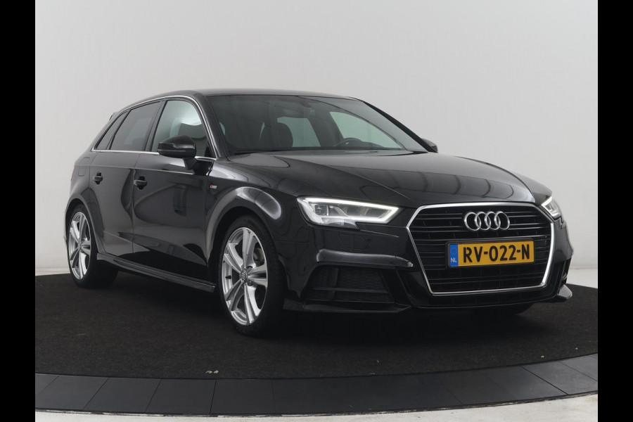 Audi A3 Sportback 1.5 TFSI CoD Sport S Line Edition | Half leder | Drive select | Climate control | Navigatie | BLuetooth | Virtueel dashboard | Full LED | 18" velgen