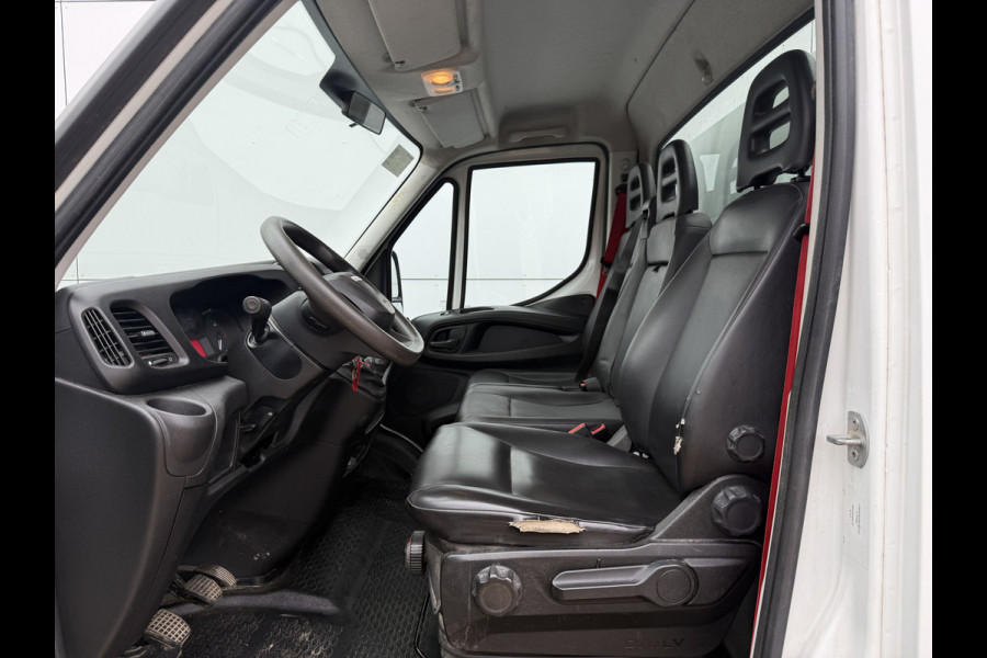Iveco Daily 35C16 3.0 L4 Kipper Dubbellucht Airco Cruise Control 3.5T Trekhaak Lederen bekleding Benne Tipper