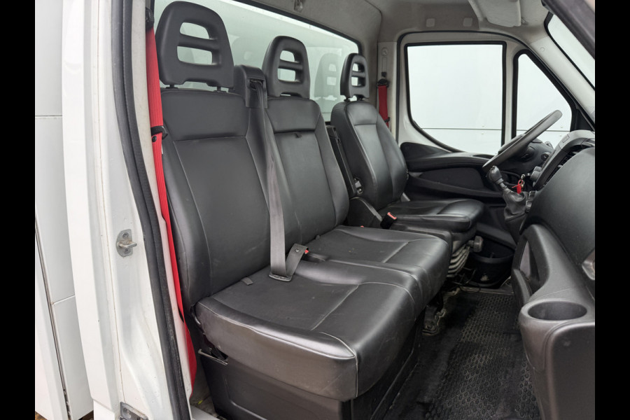 Iveco Daily 35C16 3.0 L4 Kipper Dubbellucht Airco Cruise Control 3.5T Trekhaak Lederen bekleding Benne Tipper