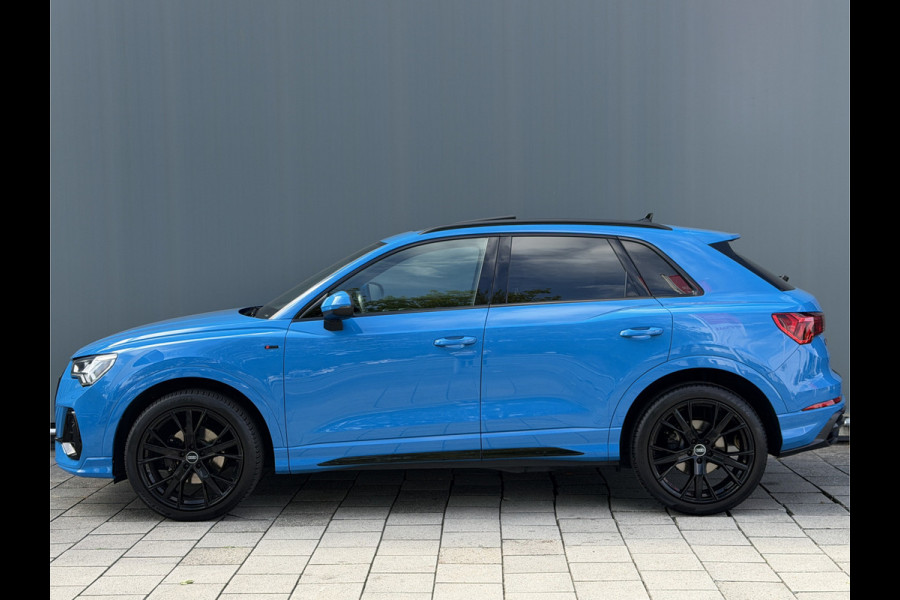 Audi Q3 BWJ 2019 | 35TFSI 190PK S Line Pro Line S AUTOMAAT | TREKHAAK | PANO DAK | 3X S-LINE | LEER | CAMERA A | ABT | EL KOFFER | NAVI | CLIMA