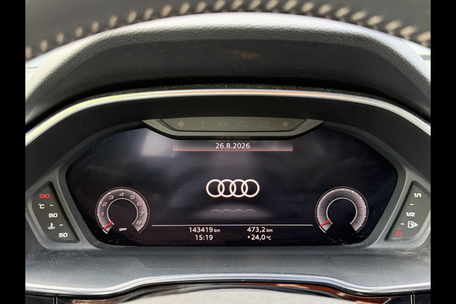 Audi Q3 BWJ 2019 | 35TFSI 190PK S Line Pro Line S AUTOMAAT | TREKHAAK | PANO DAK | 3X S-LINE | LEER | CAMERA A | ABT | EL KOFFER | NAVI | CLIMA