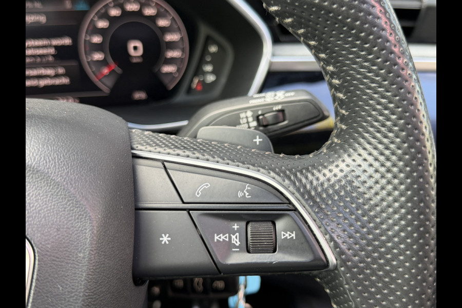 Audi Q3 BWJ 2019 | 35TFSI 190PK S Line Pro Line S AUTOMAAT | TREKHAAK | PANO DAK | 3X S-LINE | LEER | CAMERA A | ABT | EL KOFFER | NAVI | CLIMA