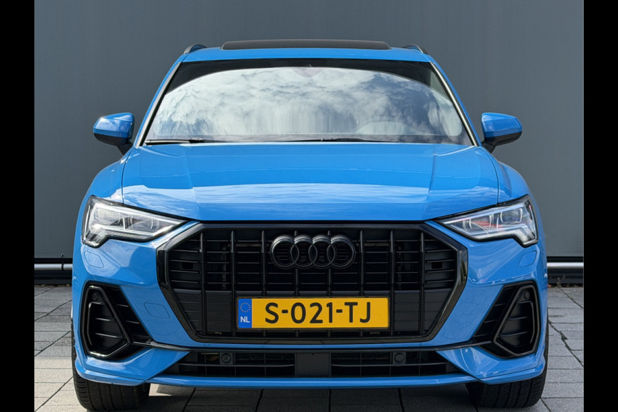 Audi Q3 BWJ 2019 | 35TFSI 190PK S Line Pro Line S AUTOMAAT | TREKHAAK | PANO DAK | 3X S-LINE | LEER | CAMERA A | ABT | EL KOFFER | NAVI | CLIMA