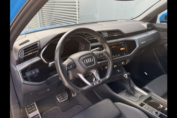 Audi Q3 BWJ 2019 | 35TFSI 190PK S Line Pro Line S AUTOMAAT | TREKHAAK | PANO DAK | 3X S-LINE | LEER | CAMERA A | ABT | EL KOFFER | NAVI | CLIMA