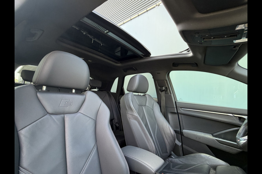 Audi Q3 BWJ 2019 | 35TFSI 190PK S Line Pro Line S AUTOMAAT | TREKHAAK | PANO DAK | 3X S-LINE | LEER | CAMERA A | ABT | EL KOFFER | NAVI | CLIMA