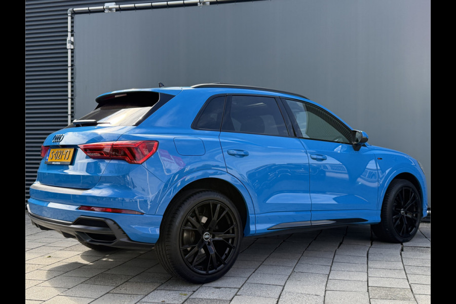 Audi Q3 BWJ 2019 | 35TFSI 190PK S Line Pro Line S AUTOMAAT | TREKHAAK | PANO DAK | 3X S-LINE | LEER | CAMERA A | ABT | EL KOFFER | NAVI | CLIMA