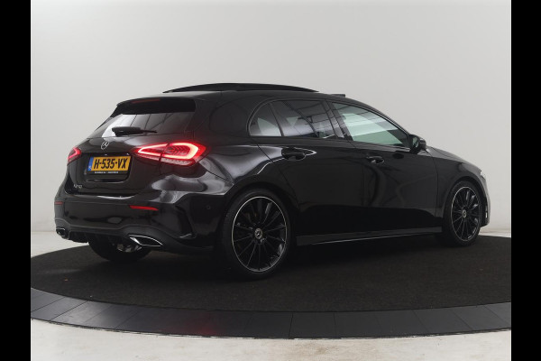 Mercedes-Benz A-Klasse 250 Premium Plus | Panoramadak | Leder/alcantara | Memory | Cruise control | Stoelverwarming | Sfeerverlichting | Navigatie | Carplay | Climate control | Camera | Park assist