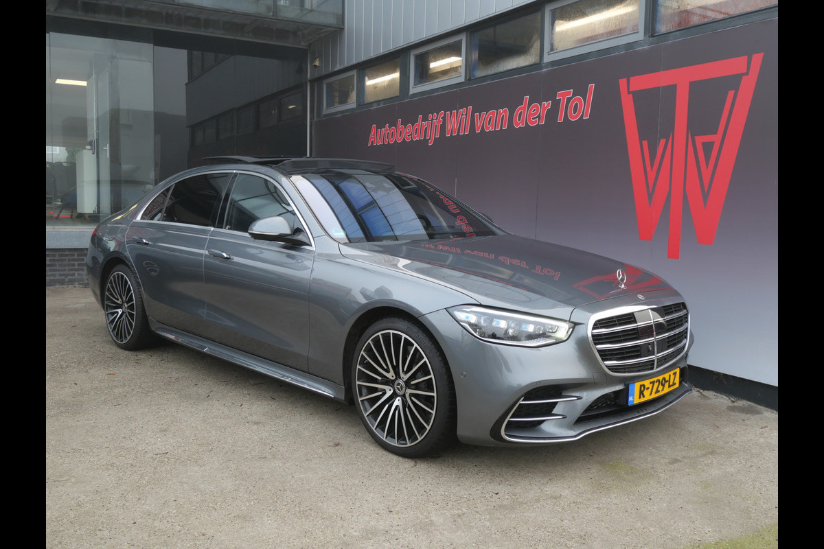 Mercedes-Benz S-Klasse 580e LANG | AMG | PANO | SOFTCLOSE | NL-AUTO | MASSAGE | 3D DISPLAY | LUCHTVERING!!