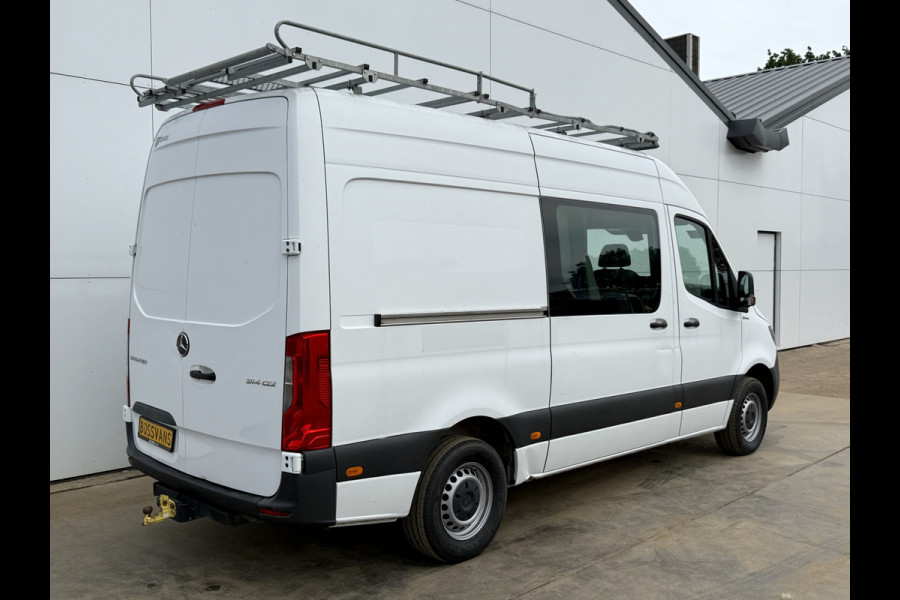 Mercedes-Benz Sprinter 314 2.2 CDI L2H2 Dubbele Cabine 6-personen Climate Control Cruise Control Trekhaak Imperiaal Carplay