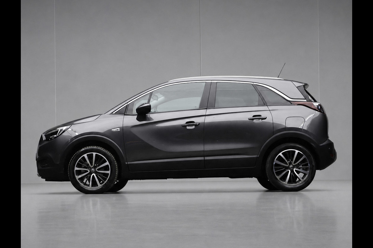 Opel Crossland X 1.2 Turbo Ultimate Sport (PANORAMADAK,APPLE CARPLAY,NAVI,STOEL/STUUR VERWARMING,GETINT,SPORTSTOELEN,LM VELGEN)
