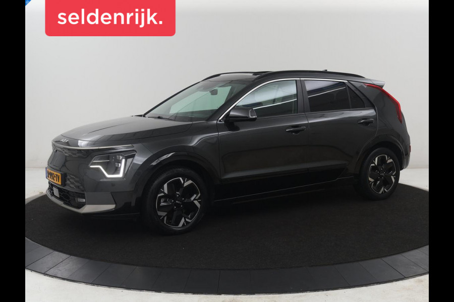 Kia Niro EV DynamicPlusLine 64.8 kWh | SOH 94,8% | Panoramadak | Leder | Cruise control | Head-up | Dodehoek detectie | Stuur/stoelverwarming | Camera | Park assist | Climate control | Carplay | Elektrische achterklep