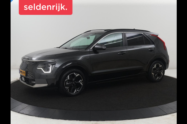 Kia Niro EV DynamicPlusLine 64.8 kWh | SOH 94,8% | Panoramadak | Leder | Cruise control | Head-up | Dodehoek detectie | Stuur/stoelverwarming | Camera | Park assist | Climate control | Carplay | Elektrische achterklep