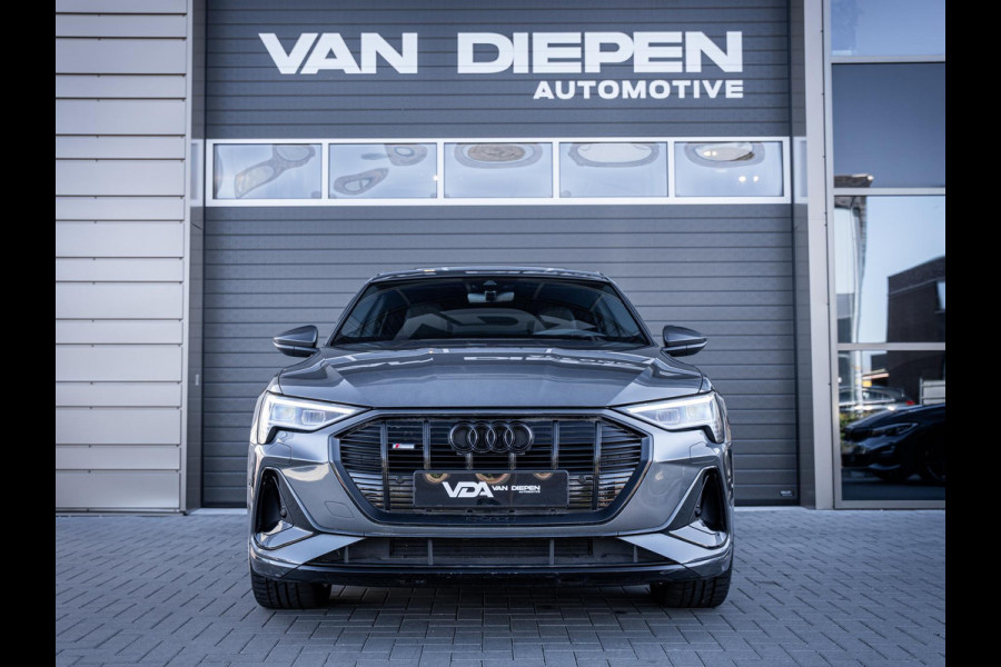 Audi e-tron Sportback 55 quattro S edition 95 kWh Pano | Valcona | 21” | Luchtvering | Trekhaak | BTW