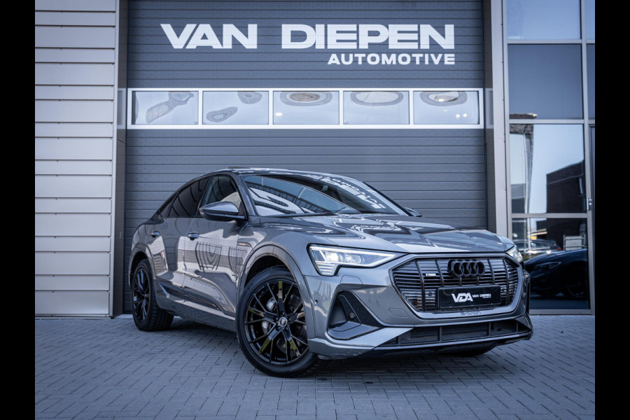 Audi e-tron Sportback 55 quattro S edition 95 kWh Pano | Valcona | 21” | Luchtvering | Trekhaak | BTW