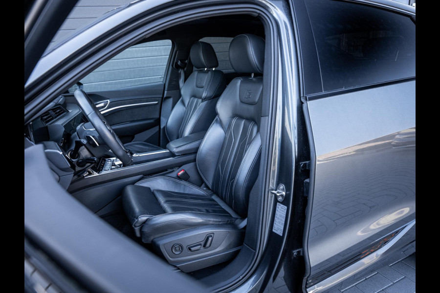 Audi e-tron Sportback 55 quattro S edition 95 kWh Pano | Valcona | 21” | Luchtvering | Trekhaak | BTW