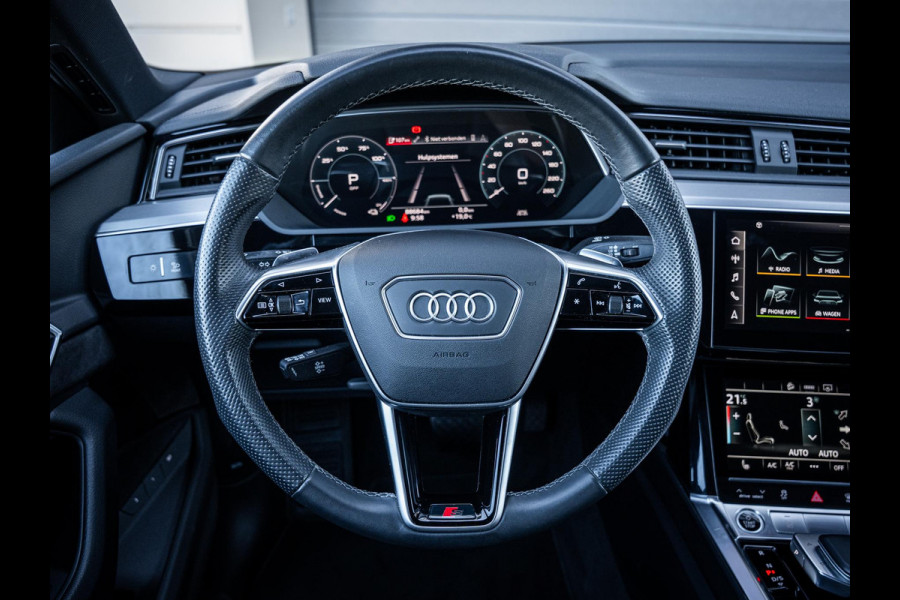 Audi e-tron Sportback 55 quattro S edition 95 kWh Pano | Valcona | 21” | Luchtvering | Trekhaak | BTW