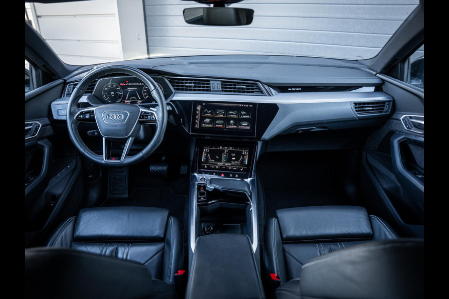 Audi e-tron Sportback 55 quattro S edition 95 kWh Pano | Valcona | 21” | Luchtvering | Trekhaak | BTW