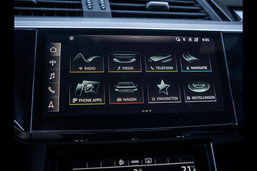 Audi e-tron Sportback 55 quattro S edition 95 kWh Pano | Valcona | 21” | Luchtvering | Trekhaak | BTW