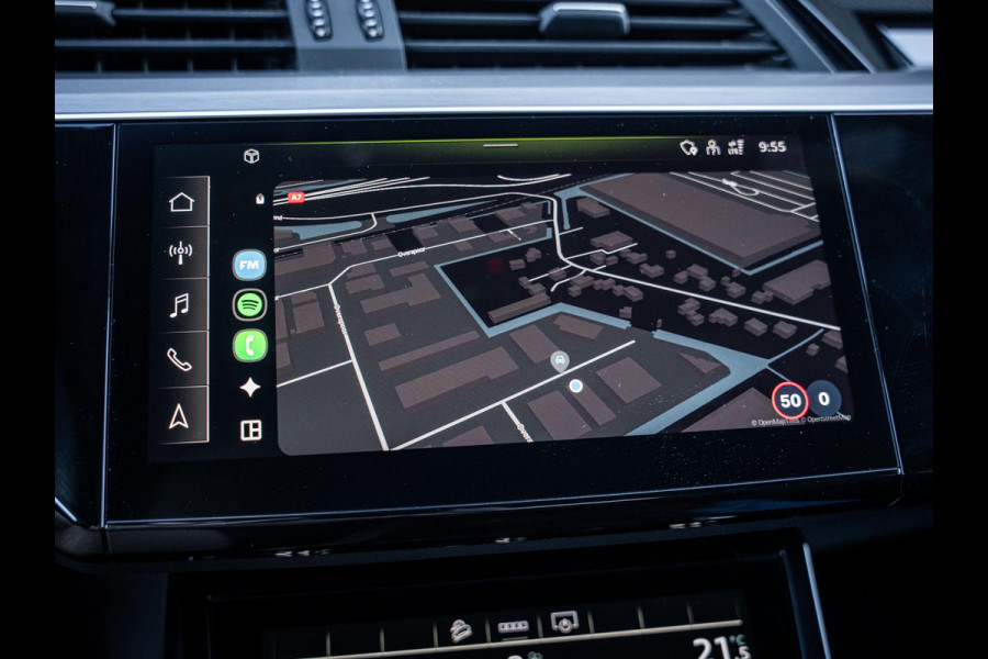 Audi e-tron Sportback 55 quattro S edition 95 kWh Pano | Valcona | 21” | Luchtvering | Trekhaak | BTW