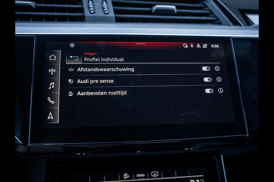 Audi e-tron Sportback 55 quattro S edition 95 kWh Pano | Valcona | 21” | Luchtvering | Trekhaak | BTW