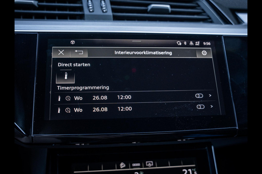 Audi e-tron Sportback 55 quattro S edition 95 kWh Pano | Valcona | 21” | Luchtvering | Trekhaak | BTW