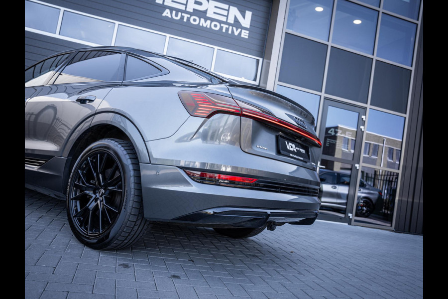 Audi e-tron Sportback 55 quattro S edition 95 kWh Pano | Valcona | 21” | Luchtvering | Trekhaak | BTW
