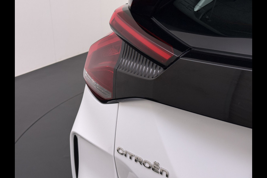 Citroën Ë-C4 Feel Pack 50kWh Head-Up Stoel+Stuurverwarming 360°Camera 3D-Navi Apple Carplay Adndroid Auto Ecc Pdc Voorruitverwarming Lmv Led Isofix Lane Assist Regen-Lichtsensor Dealeronderhouden Origineel Nederlandse Auto
