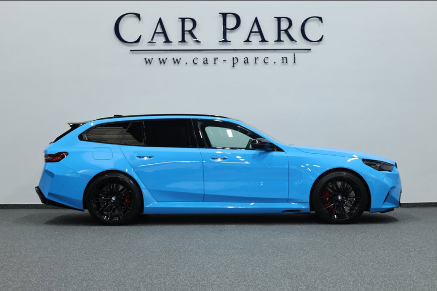 BMW 5 Serie Touring M5 INDIVIDUAL RIVIERA BLUE/M DRIVERS PROF/21" LMV/BOWERS & WILKINS/PANO/HUD/ACC/ECC/FABRIEKSGARANTIE!