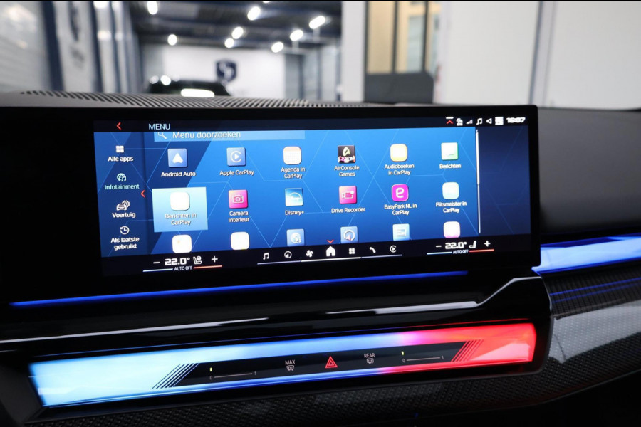 BMW 5 Serie Touring M5 INDIVIDUAL RIVIERA BLUE/M DRIVERS PROF/21" LMV/BOWERS & WILKINS/PANO/HUD/ACC/ECC/FABRIEKSGARANTIE!