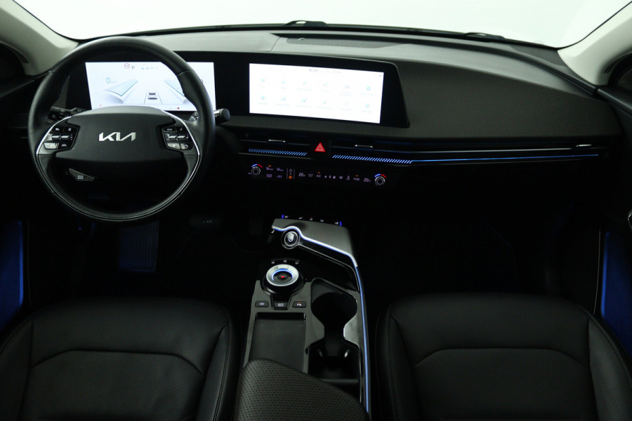 Kia Ev6 Plus 77.4 kWh (ACHTERUITRIJCAMERA, STOEL/STUUR VERWARMING/VERKOELING, ELEKTR STOELEN, NAVIGATIE)