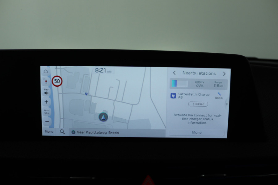 Kia Ev6 Plus 77.4 kWh (ACHTERUITRIJCAMERA, STOEL/STUUR VERWARMING/VERKOELING, ELEKTR STOELEN, NAVIGATIE)