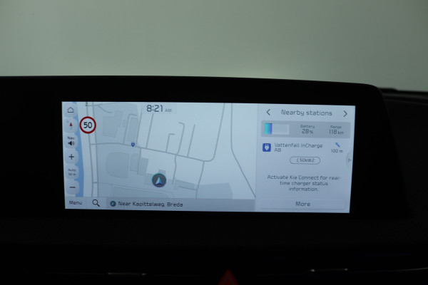 Kia Ev6 Plus 77.4 kWh (ACHTERUITRIJCAMERA, STOEL/STUUR VERWARMING/VERKOELING, ELEKTR STOELEN, NAVIGATIE)