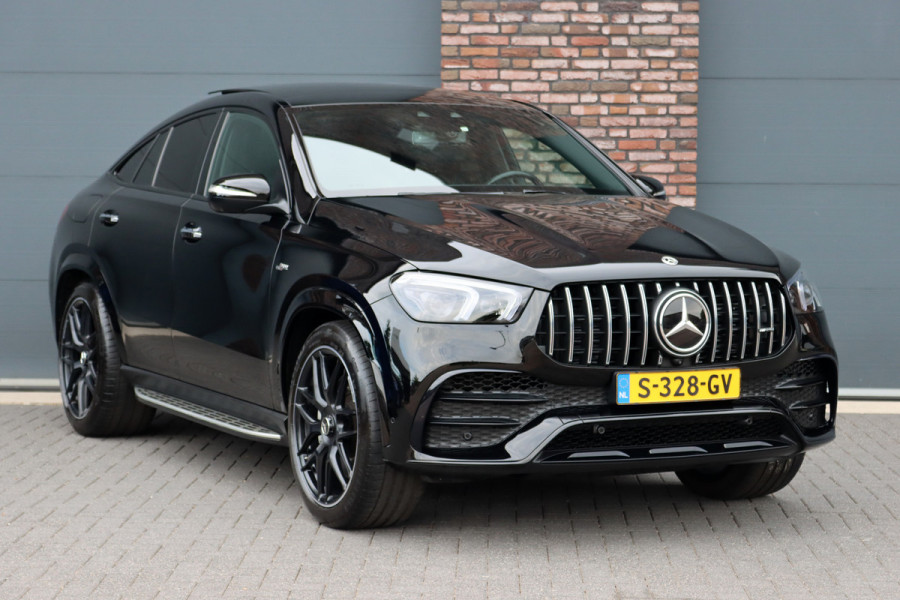 Mercedes-Benz GLE Coupé AMG 53 4MATIC+ | Luchtvering | Distronic+ | Panoramadak | HUD | Stoelventilatie | Surround Camera | Standkachel | Multibeam LED | Burmester |