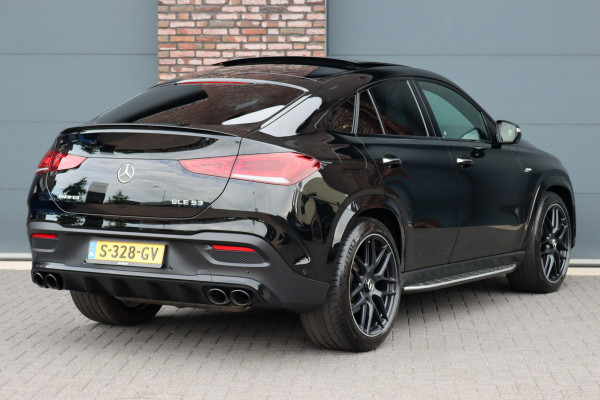 Mercedes-Benz GLE Coupé AMG 53 4MATIC+ | Luchtvering | Distronic+ | Panoramadak | HUD | Stoelventilatie | Surround Camera | Standkachel | Multibeam LED | Burmester |