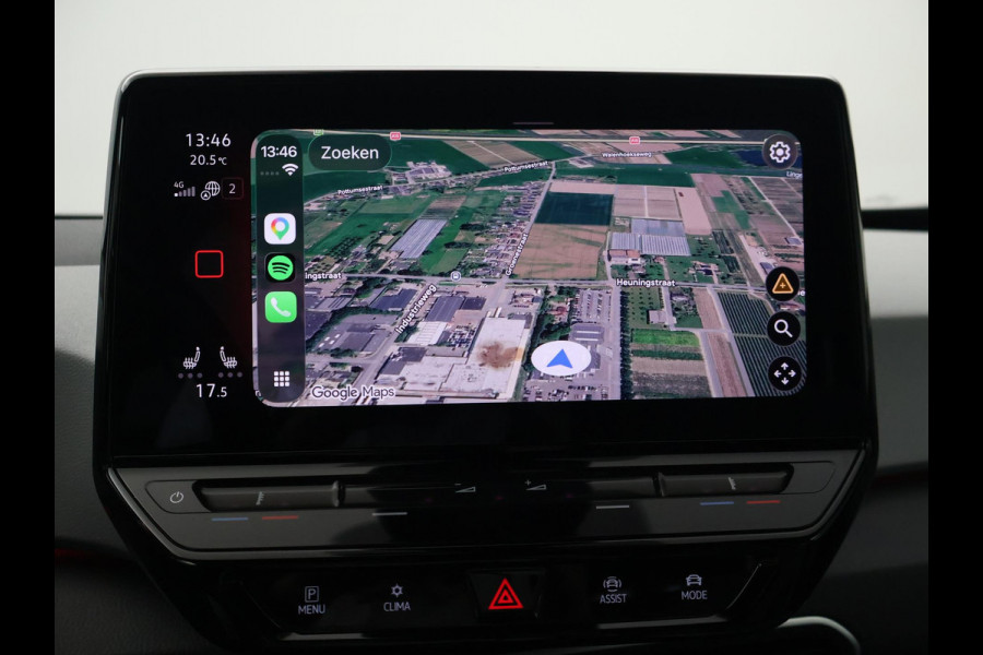 Volkswagen ID.3 PRO 58 KWH + SFEERVERLICHTING | ADAPTIVE CRUISE | 18 INCH | CAMERA | STOEL/STUURVERW. | CARPLAY