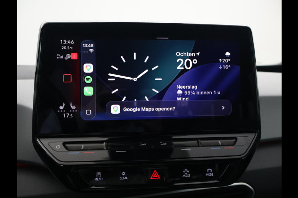 Volkswagen ID.3 PRO 58 KWH + SFEERVERLICHTING | ADAPTIVE CRUISE | 18 INCH | CAMERA | STOEL/STUURVERW. | CARPLAY