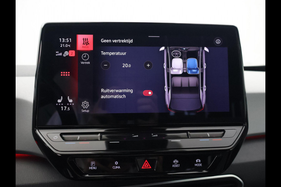 Volkswagen ID.3 PRO 58 KWH + SFEERVERLICHTING | ADAPTIVE CRUISE | 18 INCH | CAMERA | STOEL/STUURVERW. | CARPLAY