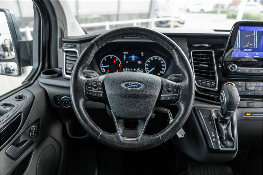 Ford Transit Custom 320 2.0 TDCI L2H1 Limited | ACC | L+R Schuifdeur | CarPlay | Navigatie | Camera | Trekhaak | Stoelverwarming | Nieuwe APK | DAB