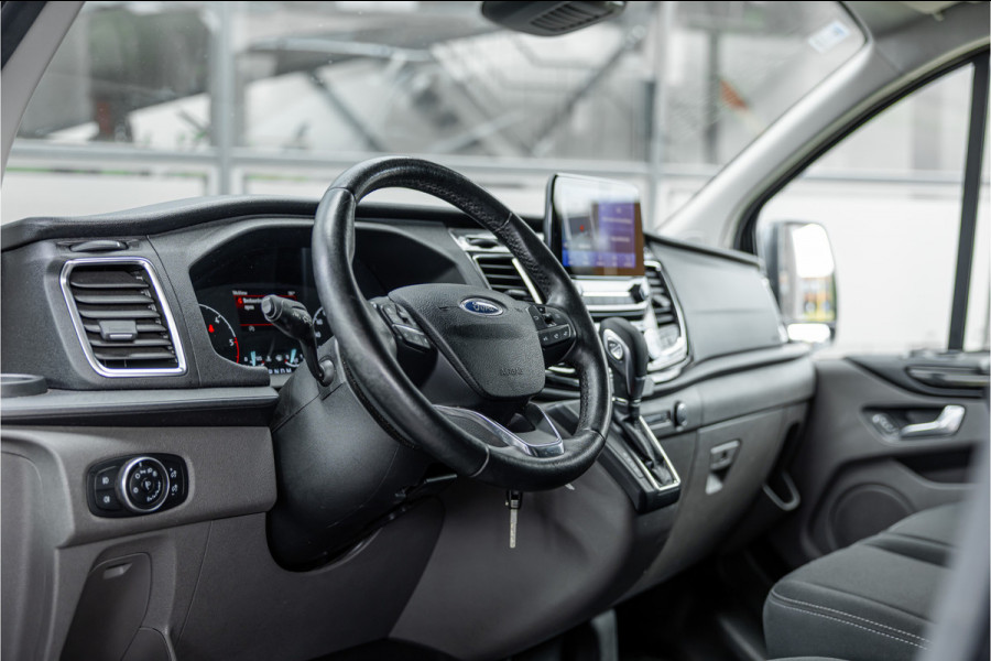 Ford Transit Custom 320 2.0 TDCI L2H1 Limited | ACC | L+R Schuifdeur | CarPlay | Navigatie | Camera | Trekhaak | Stoelverwarming | Nieuwe APK | DAB