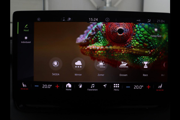 Škoda Enyaq iV 60 Sportline | SOH 92,3% | Leder/alcantara | Adaptive cruise | Stuur/stoel verwarming | Climate control | 3 zone klimaat | Sfeerverlichting | Carplay | Camera | Park assist