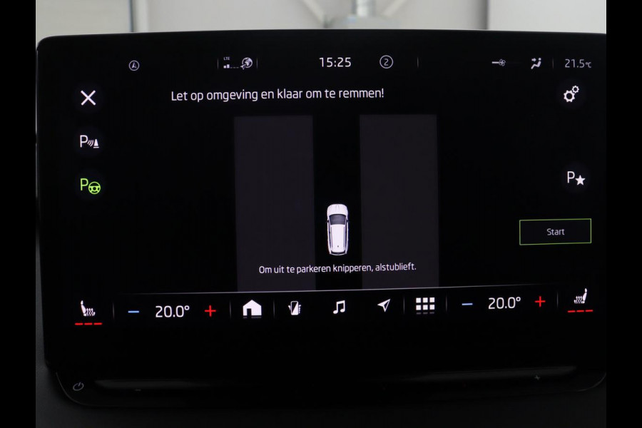 Škoda Enyaq iV 60 Sportline | SOH 92,3% | Leder/alcantara | Adaptive cruise | Stuur/stoel verwarming | Climate control | 3 zone klimaat | Sfeerverlichting | Carplay | Camera | Park assist