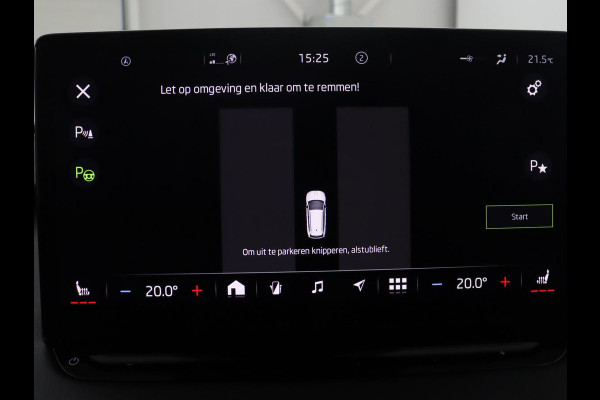 Škoda Enyaq iV 60 Sportline | SOH 92,3% | Leder/alcantara | Adaptive cruise | Stuur/stoel verwarming | Climate control | 3 zone klimaat | Sfeerverlichting | Carplay | Camera | Park assist