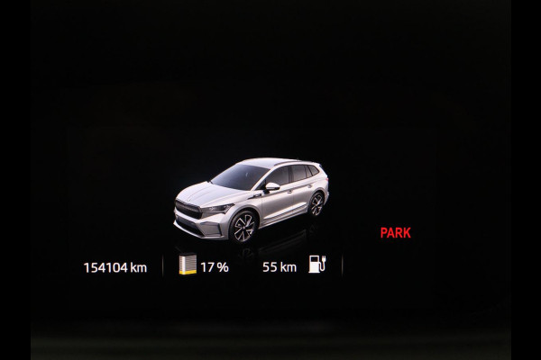 Škoda Enyaq iV 60 Sportline | SOH 92,3% | Leder/alcantara | Adaptive cruise | Stuur/stoel verwarming | Climate control | 3 zone klimaat | Sfeerverlichting | Carplay | Camera | Park assist